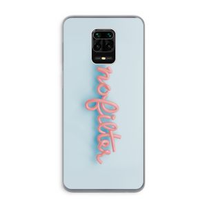 #nofilter: Xiaomi Redmi Note 9 Pro Transparant Hoesje