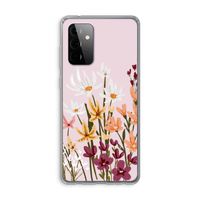 Painted wildflowers: Samsung Galaxy A72 Transparant Hoesje