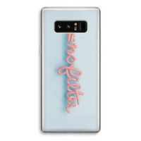 #nofilter: Samsung Galaxy Note 8 Transparant Hoesje