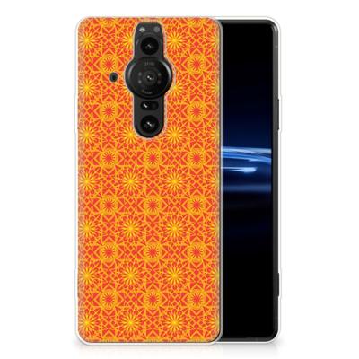 Sony Xperia Pro-I | TPU bumper | Batik Oranje