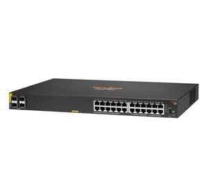 Aruba 6100 24G Class4 PoE 4SFP+ 370W Managed L3 Gigabit Ethernet (10/100/1000) Power over Ethernet (PoE) 1U Zwart