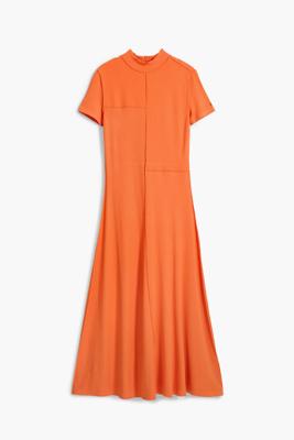 Midijurk met col - ORANGE - L