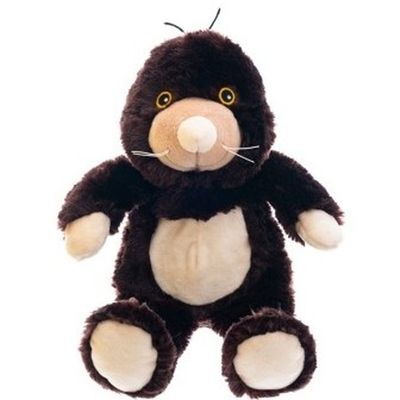 Warme knuffel kruik mol 18 cm