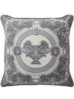 Versace coussin La Coupe Des Dieux en laine mélangée - Gris