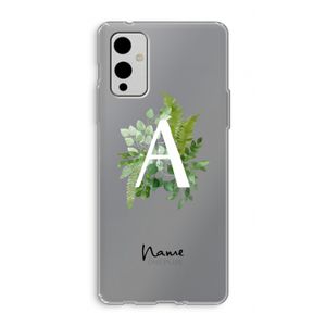 Green Brush: OnePlus 9 Transparant Hoesje