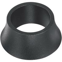 opvulring balhoofd 1 1/8 inch 20 mm zwart