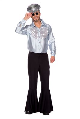 Disco blouse zilver