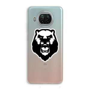 Angry Bear (white): Xiaomi Mi 10T Lite 5G Transparant Hoesje