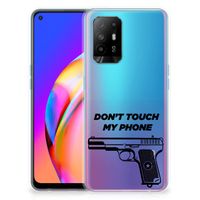 OPPO A94 5G | Reno5 Z Silicone-hoesje Pistol DTMP - thumbnail