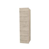 Kolomkast BWS Elite 35x35x135 cm 1 Deur Licht Hout Boss & Wessing