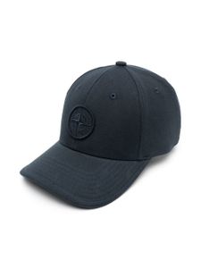 Stone Island Junior casquette à logo brodé - Bleu