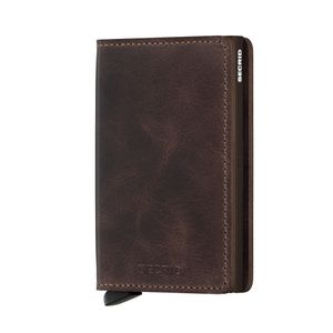 Secrid Slim Wallet Portemonnee Vintage Chocolate