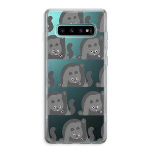 Cats: Samsung Galaxy S10 Plus Transparant Hoesje