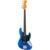 Fender American Ultra II Jazz Bass EB Noble Blue elektrische basgitaar met koffer