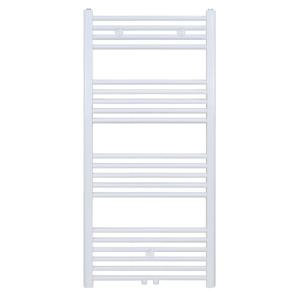 Handdoekradiator Belrad | 120x40 cm | Midden aansluiting | 458 watt | Wit