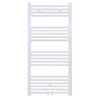 Handdoekradiator Belrad | 120x40 cm | Midden aansluiting | 458 watt | Wit