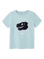 Name it zomer korte mouw t-shirt jongens - blauw - regular fit - NkmKurth Name it zomer korte mouw t-shirt jongens - blauw - regular fit - NkmKurth