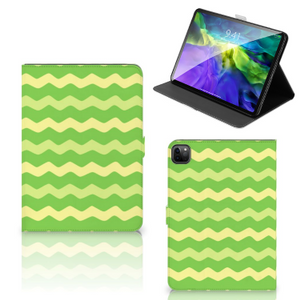 iPad Pro 11 2020/2021/2022 Tablet Hoes Waves Green