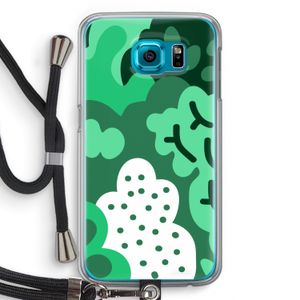 Bushes: Samsung Galaxy S6 Transparant Hoesje met koord