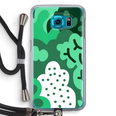 Bushes: Samsung Galaxy S6 Transparant Hoesje met koord
