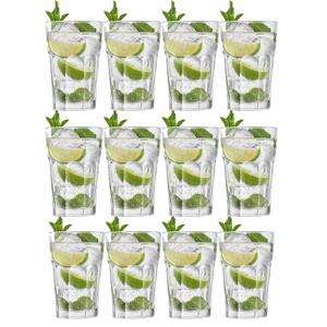 Cocktailglazen/Mojito - 12x stuks - 410 ml - Drinkglazen - Gin/tonic glazen