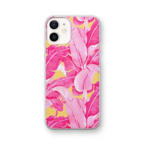 Pink Banana: iPhone 12 Transparant Hoesje