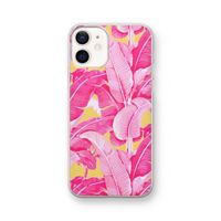 Pink Banana: iPhone 12 Transparant Hoesje
