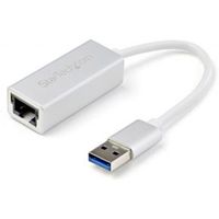 StarTech.com USB 3.0 naar gigabit ethernet netwerkadapter zilver