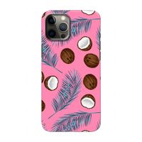 Kokosnoot roze: Volledig geprint iPhone 12 Hoesje