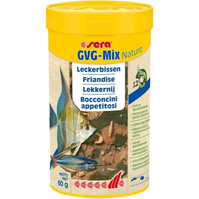 Sera GVG-Mix Nature 250 ml - Natuurlijk Vlokkenvoer voor Siervissen Zonder Kunstmatige Toevoegingen