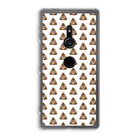 Poop emoji: Sony Xperia XZ2 Transparant Hoesje