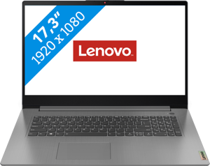 Lenovo IdeaPad 3 17ALC6 AMD Ryzen™ 5 5500U 43,9 cm (17.3") Full HD 8 GB DDR4-SDRAM 512 GB SSD Wi-Fi 6 (802.11ax) Windows 11 Home Grijs