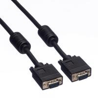 ROLINE HQ VGA kabel HD15 M/M met ferrietkern 20,0m - thumbnail