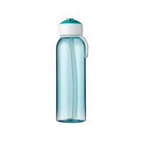 Mepal Campus Flip-Up Waterfles 500 ml Turquoise/Tranparant - thumbnail