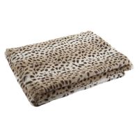 Fleece deken luipaard/panter dierenprint 150 x 200 cm - Plaids - thumbnail
