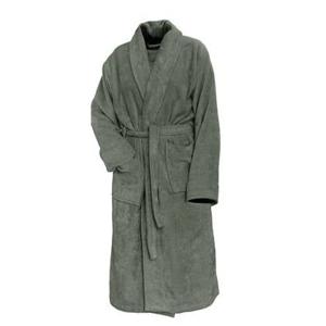 LINNICK Pure Badjas Velours olive green XXL