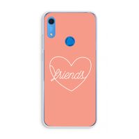Friends heart: Huawei Y6s Transparant Hoesje