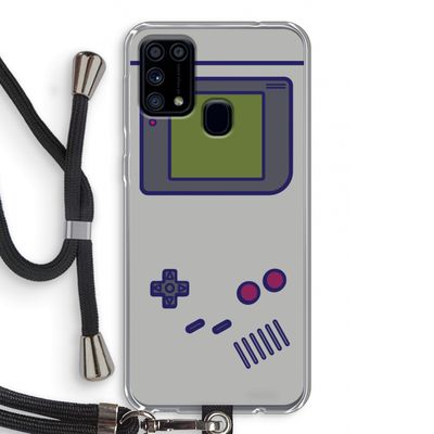 Game On: Samsung Galaxy M31 Transparant Hoesje met koord