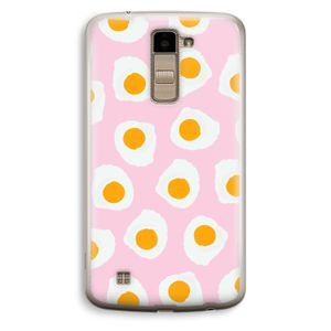 Dancing eggs: LG K10 (2016) Transparant Hoesje