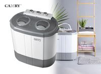 Camry Premium CR 8052 wasmachine Bovenbelading 3 kg Grijs, Wit