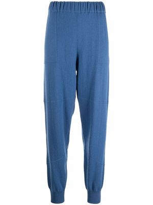 Allude pantalon de jogging à taille élastiquée - Bleu