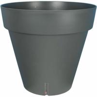 Bloempot Riss RIV3580795930760 Grijs Polypropyleen Plastic Cirkelvormig