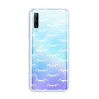 Wimpers: Huawei P Smart Pro Transparant Hoesje