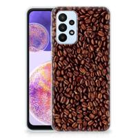 Samsung Galaxy A23 | Siliconen Case | Koffiebonen