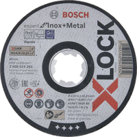 Bosch Accessoires X-LOCK Slijpschijf Expert for Inox & Metal 115x1x22.23mm, recht - 1 stuk(s) - 2608619263 - thumbnail