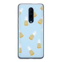 Ananasjes: OnePlus 7 Pro Transparant Hoesje