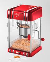 Unold Retro popcorn popper Rood, Zilver 300 W - thumbnail