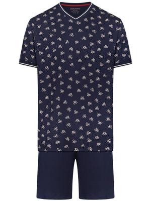 Katoenen heren shortama fiets