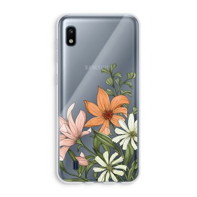 Floral bouquet: Samsung Galaxy A10 Transparant Hoesje