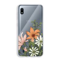 Floral bouquet: Samsung Galaxy A10 Transparant Hoesje